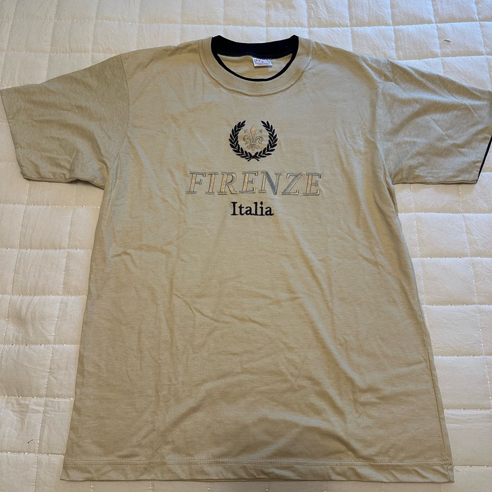 Firenze Italia Beige T-Shirt